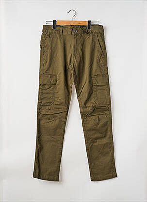 Pantalon chino stretch taille normale vert DAYTONA homme