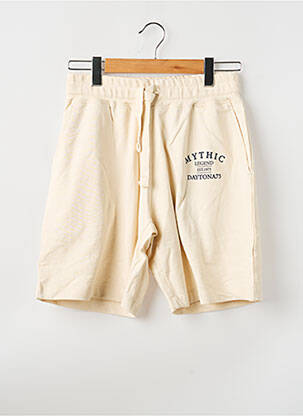 Short fermeture liens à nouer beige DAYTONA homme