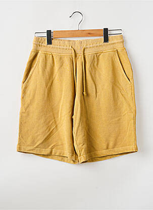 Bermuda taille élastique jaune DAYTONA homme