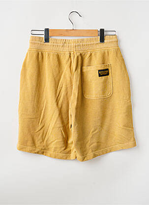 Bermuda taille élastique jaune DAYTONA homme