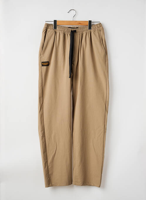 Pantalon large stretch taille normale beige DAYTONA homme
