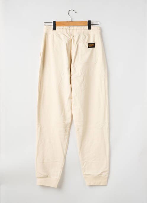 Jogging sérigraphie beige DAYTONA homme
