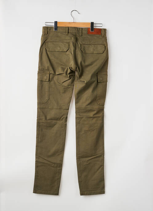Pantalon chino stretch taille normale vert DAYTONA homme