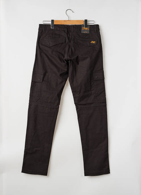 Pantalon chino stretch taille normale noir DAYTONA homme