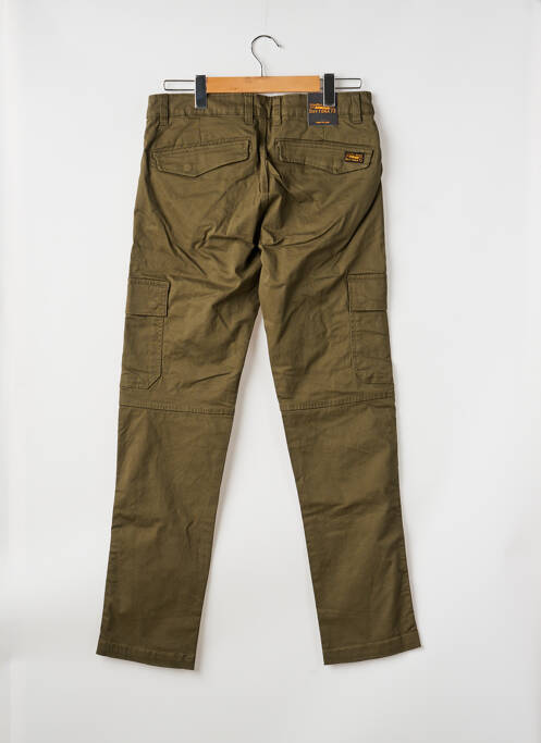 Pantalon chino stretch taille normale vert DAYTONA homme