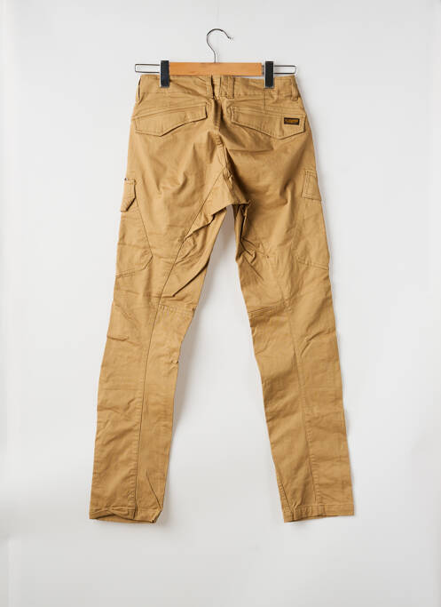 Pantalon cargo poches taille normale marron DAYTONA homme
