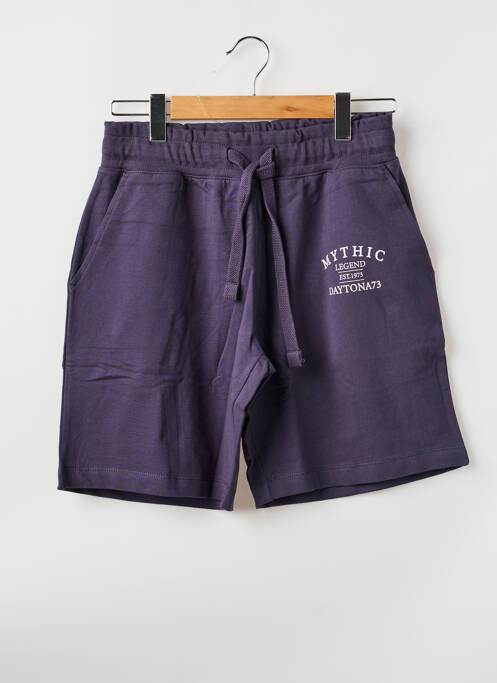 Short fermeture liens à nouer bleu DAYTONA homme