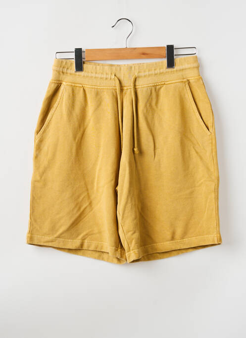 Bermuda taille élastique jaune DAYTONA homme