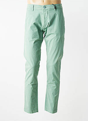 Pantalon chino stretch taille normale vert DAYTONA homme