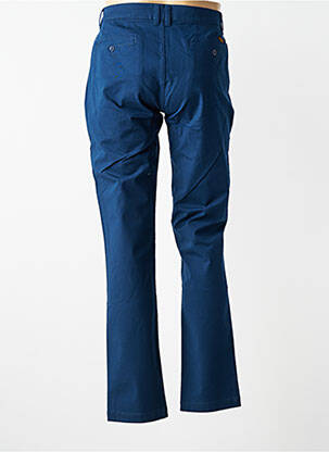 Pantalon chino stretch taille normale bleu DAYTONA homme