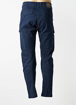 Pantalon cargo poches taille normale bleu DAYTONA homme