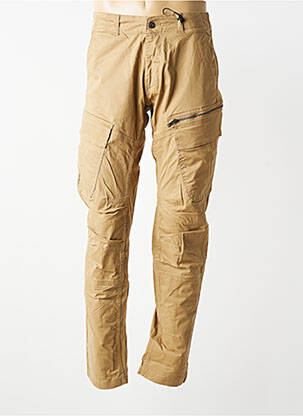 Pantalon cargo poches taille normale beige DAYTONA homme