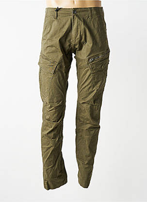 Pantalon cargo poches taille normale vert DAYTONA homme