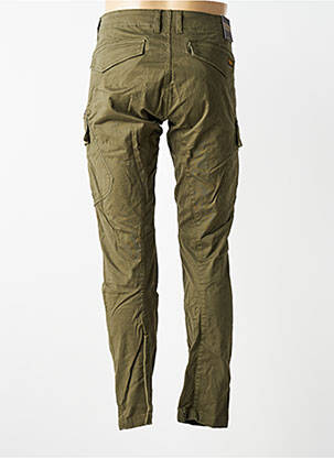 Pantalon cargo poches taille normale vert DAYTONA homme