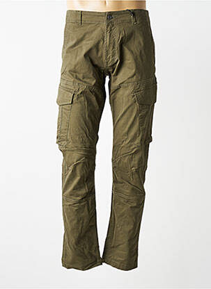 Pantalon cargo poches vert DAYTONA homme