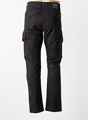 Pantalon cargo poches noir DAYTONA homme