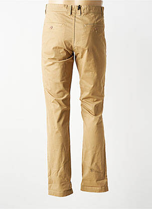 Pantalon chino stretch taille normale beige DAYTONA homme