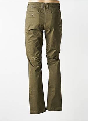 Pantalon chino stretch taille normale vert DAYTONA homme