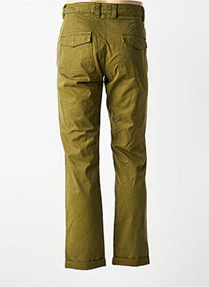 Pantalon chino stretch taille normale vert DAYTONA homme