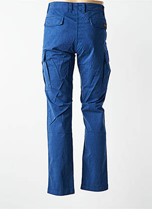 Pantalon chino stretch taille normale bleu DAYTONA homme