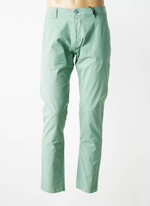 Pantalon chino stretch taille normale vert DAYTONA homme