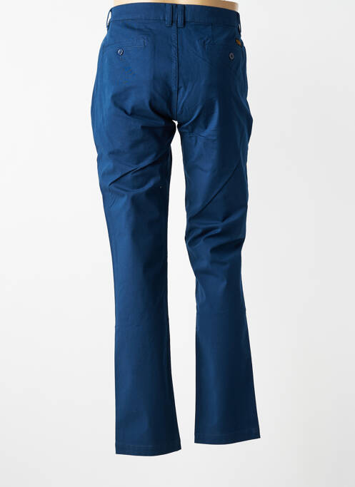 Pantalon chino stretch taille normale bleu DAYTONA homme
