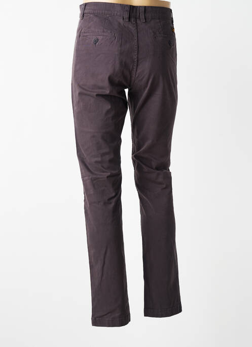 Pantalon chino stretch taille normale gris DAYTONA homme