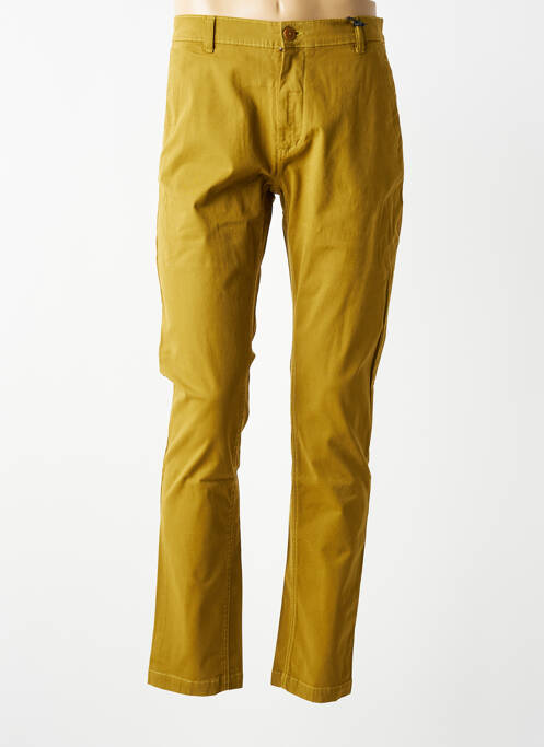 Pantalon chino stretch taille normale vert DAYTONA homme