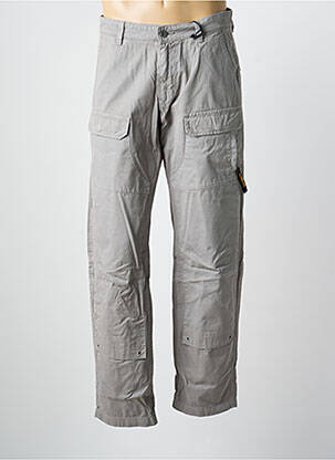 Pantalon cargo coupe droite taille normale gris DAYTONA homme