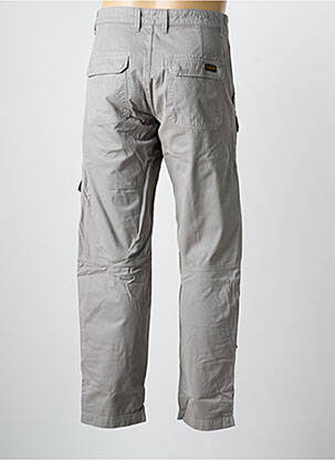 Pantalon cargo coupe droite taille normale gris DAYTONA homme