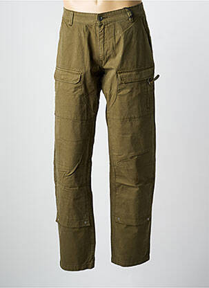 Pantalon cargo coupe droite taille normale vert DAYTONA homme