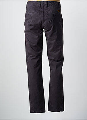Pantalon chino tissage popeline taille normale gris DAYTONA homme