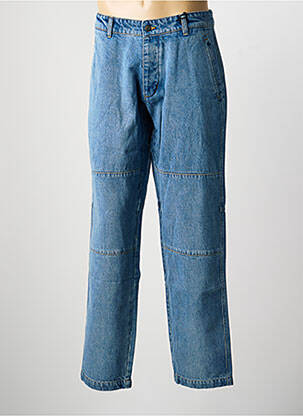 Jeans coupe droite stretch taille normale bleu DAYTONA homme