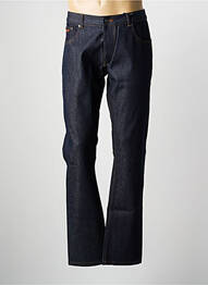 Jeans coupe droite fermeture boutonnée sur le devant taille normale bleu DAYTONA homme