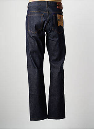 Jeans coupe droite fermeture boutonnée sur le devant taille normale bleu DAYTONA homme