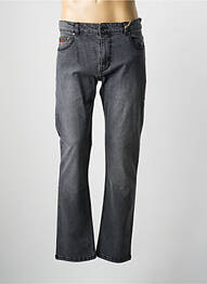 Jeans coupe slim stretch taille normale gris DAYTONA homme