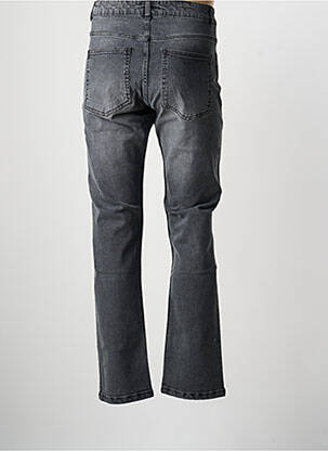 Jeans coupe slim stretch taille normale gris DAYTONA homme