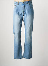 Jeans coupe slim stretch taille normale bleu DAYTONA homme