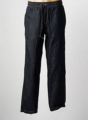 Jeans coupe droite tissage brut taille normale bleu DAYTONA homme
