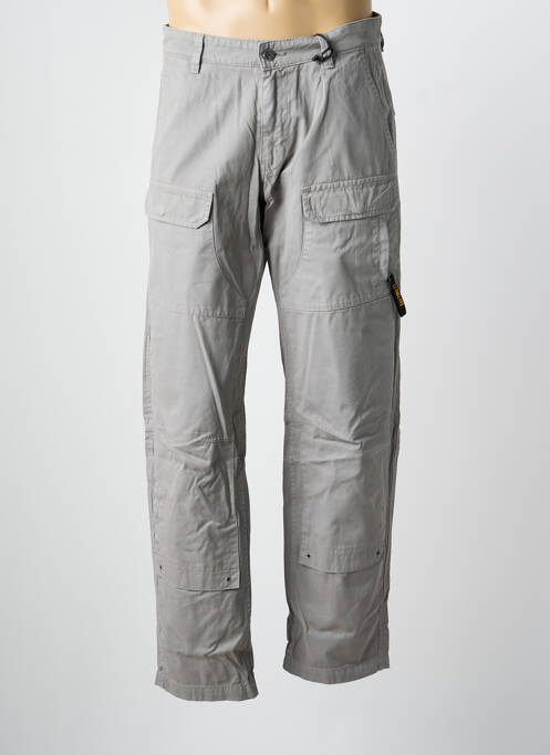 Pantalon cargo coupe droite taille normale gris DAYTONA homme