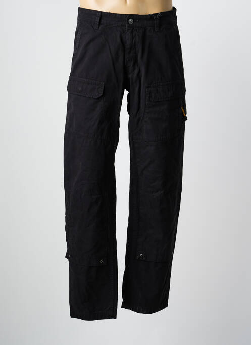 Pantalon cargo coupe droite taille normale noir DAYTONA homme
