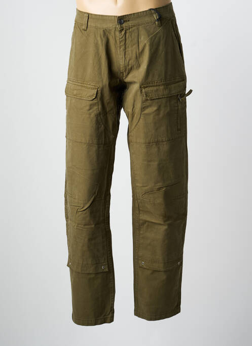 Pantalon cargo coupe droite taille normale vert DAYTONA homme