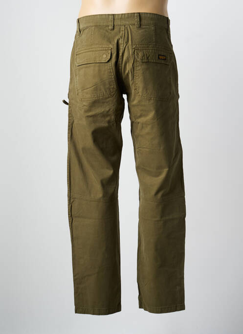 Pantalon cargo coupe droite taille normale vert DAYTONA homme