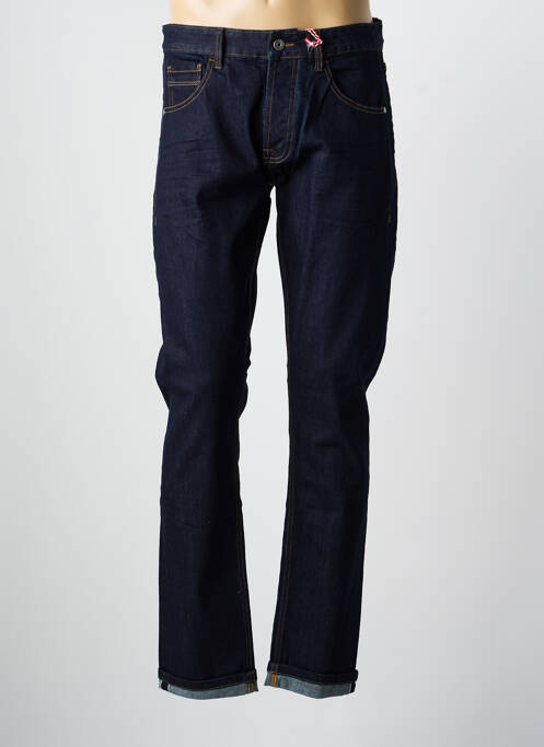 Jeans coupe slim tissage brut taille normale bleu DAYTONA homme