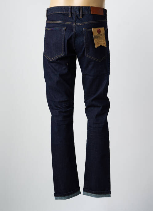 Jeans coupe slim tissage brut taille normale bleu DAYTONA homme