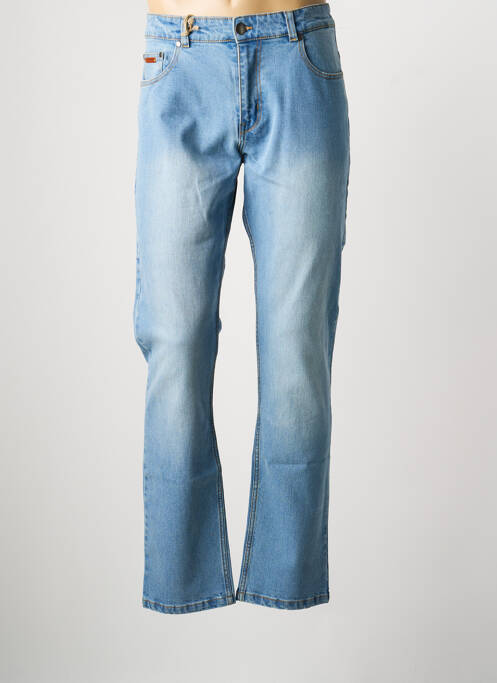 Jeans coupe slim stretch taille normale bleu DAYTONA homme