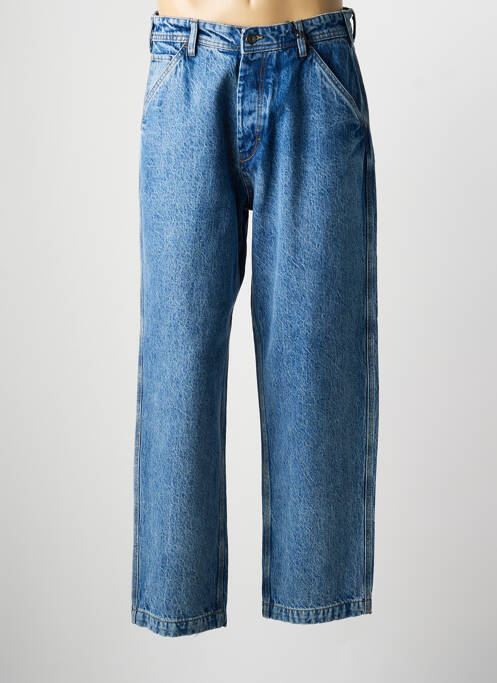 Jeans coupe droite stretch taille normale bleu DAYTONA homme