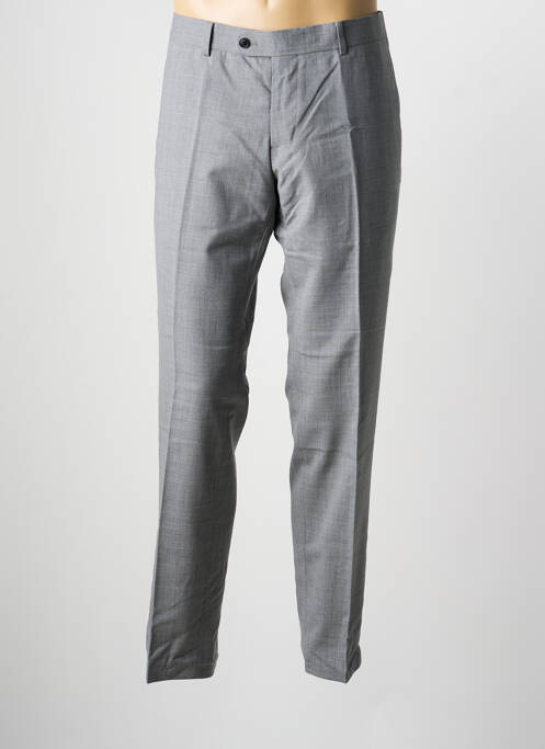 Pantalon slim taille à pinces taille normale gris clair BARUTTI homme