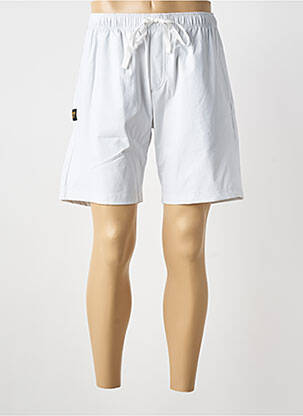 Short fermeture liens à nouer taille normale blanc DAYTONA homme