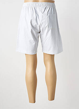 Short fermeture liens à nouer taille normale blanc DAYTONA homme